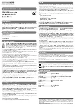 Предварительный просмотр 4 страницы Speaka Professional SP-3957412 Operating Instructions