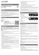 Preview for 3 page of Speaka Professional SP-5634440 Operating Instructions Manual