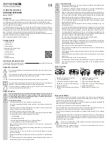 Preview for 3 page of Speaka Professional SP-6721324 Operating Instructions Manual