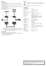 Preview for 4 page of Speaka Professional SP-6721324 Operating Instructions Manual