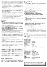 Предварительный просмотр 8 страницы Speaka Professional SP-6773664 Operating Instructions Manual