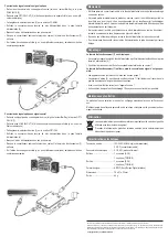 Preview for 6 page of Speaka Professional SP-ADDK-BDI Operating Instructions Manual