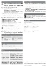 Preview for 2 page of Speaka Professional SP-AE-H/TC-04 Operating Instructions Manual