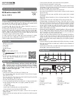 Preview for 3 page of Speaka Professional SP-AE-H/TC-04 Operating Instructions Manual