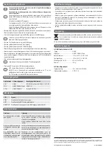 Preview for 8 page of Speaka Professional SP-AE-H/TC-04 Operating Instructions Manual