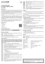 Preview for 2 page of Speaka Professional SP-AV2HDMI Operating Instructions