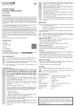 Preview for 4 page of Speaka Professional SP-AV2HDMI Operating Instructions