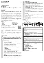 Предварительный просмотр 3 страницы Speaka Professional SP-HDE-200 Operating Instructions Manual