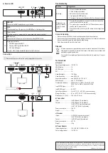 Предварительный просмотр 4 страницы Speaka Professional SP-HDE-200 Operating Instructions Manual