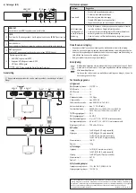 Preview for 8 page of Speaka Professional SP-HDE-200 Operating Instructions Manual