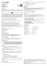 Preview for 2 page of Speaka Professional SP-WTR-501 Safety Instruction