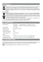 Preview for 9 page of Speaka 34 25 11 Operation Instructions Manual
