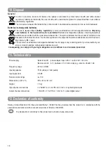 Preview for 16 page of Speaka 34 25 11 Operation Instructions Manual