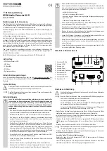 Speaka SP-AE-H/TC-04v2 Operating Instructions Manual preview