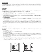 Предварительный просмотр 2 страницы SpeakerCraft AIM Cinema One Owner'S Manual