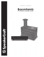 Preview for 1 page of SpeakerCraft Boomtomb Owner'S Manual