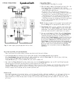 Предварительный просмотр 2 страницы SpeakerCraft LL-One Owner'S Manual