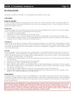 Preview for 13 page of SpeakerCraft MODE 3.1 Installation Instructions Manual