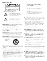 Preview for 2 page of SpeakerCraft Ruckus 8 Sub System Owner'S Manual