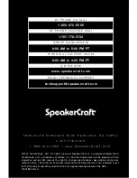 Предварительный просмотр 32 страницы SpeakerCraft SC12-30 Installation Manual