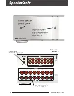 Предварительный просмотр 32 страницы SpeakerCraft SC16-50 Installation Manual