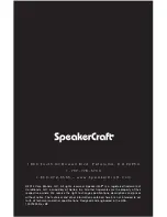 Предварительный просмотр 44 страницы SpeakerCraft SC16-50 Installation Manual