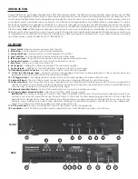 Предварительный просмотр 3 страницы SpeakerCraft TIME Mini Amp/Controller Owner'S Manual