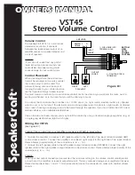 SpeakerCraft VST45 Owner'S Manual предпросмотр