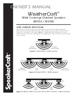 Предварительный просмотр 1 страницы SpeakerCraft WeatherCraft WS950 Owner'S Manual