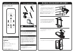 Speakman BIDET REMOTE Instructions предпросмотр