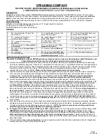 Предварительный просмотр 1 страницы Speakman Commander SC-3049 Installation, Operation & Maintenance Instructions