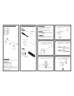 Speakman SA-1004 Instructions preview