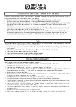 Preview for 7 page of Spear & Jackson DRUMBBQ Assembly And User Instructions Manual