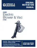 Preview for 1 page of Spear & Jackson GY8900 Original Instruction Manual