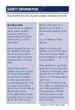 Preview for 10 page of Spear & Jackson S3125PT Instruction Manual