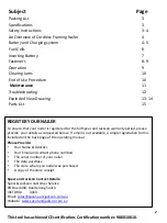 Preview for 2 page of Spear & Jackson SJ-GFKL1 Operating Manual