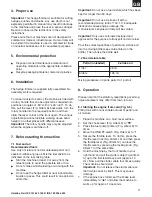 Preview for 14 page of Spear & Jackson SPJHT 26 Operating Instructions Manual