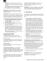 Preview for 15 page of Spear & Jackson SPJHT 26 Operating Instructions Manual