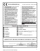 Preview for 20 page of Spear & Jackson SPJHT 26 Operating Instructions Manual