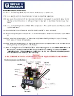 Preview for 5 page of Spear & Jackson TA-COMP70 Instruction Manual