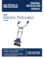 Предварительный просмотр 1 страницы Spear & Jackson TLEG05A Original Instruction Manual