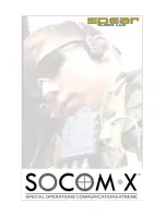 Предварительный просмотр 22 страницы Spear SOCOM X Instruction Manual