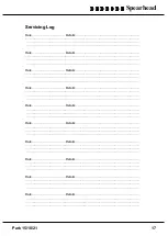 Preview for 17 page of Spearhead 15 Park Operator'S Manual & Parts List