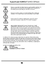 Preview for 12 page of Spearhead 8999070 Handbook & Parts Manual