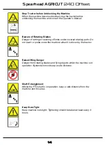 Preview for 14 page of Spearhead 8999070 Handbook & Parts Manual