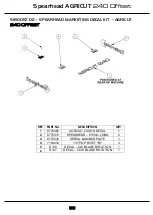 Preview for 55 page of Spearhead 8999070 Handbook & Parts Manual