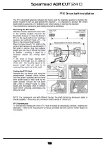 Предварительный просмотр 16 страницы Spearhead Agricut 240 Handbook & Parts Manual