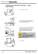 Preview for 12 page of Spearhead Excel 606 Handbook