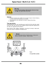 Preview for 11 page of Spearhead Multi-Cut 420 Handbook