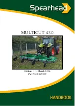 Preview for 1 page of Spearhead MULTICUT 430 Handbook